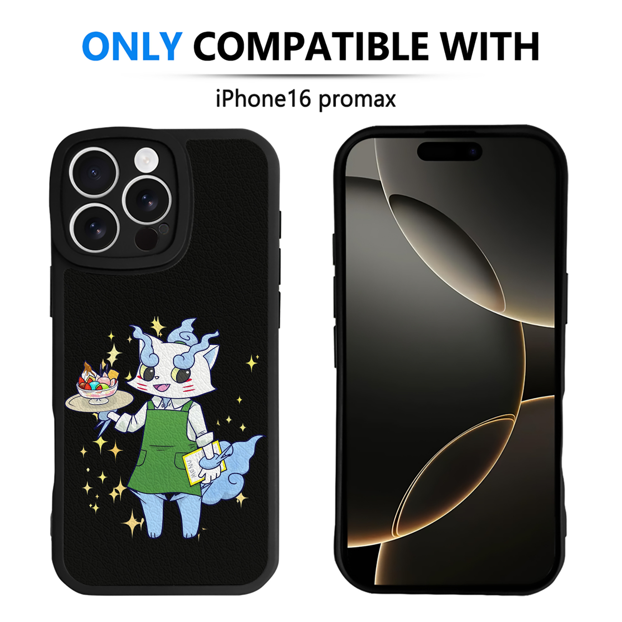 （画像用） 妖怪ウォッチ Yo-kai Watch 【iPhone 16シリーズ対応】シリコンスマホケース（レザー調） 材質：シリコン